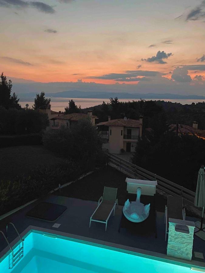 Earthy Boutique Luxurious House -Marble Luxury House Villa Paliouri Exterior photo
