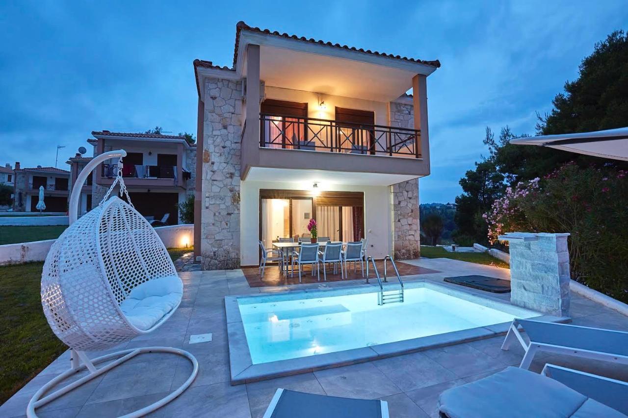 Earthy Boutique Luxurious House -Marble Luxury House Villa Paliouri Exterior photo